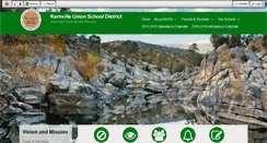 Desktop Screenshot of kernvilleusd.org